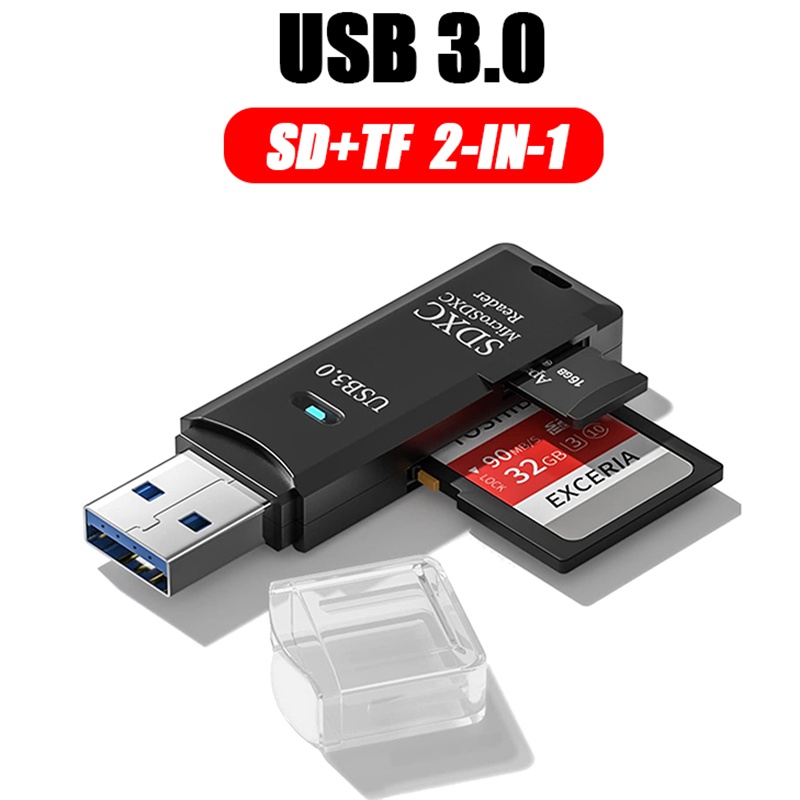 Laptop Accessories And Gadgets - 2 In 1 USB 3.0 Card