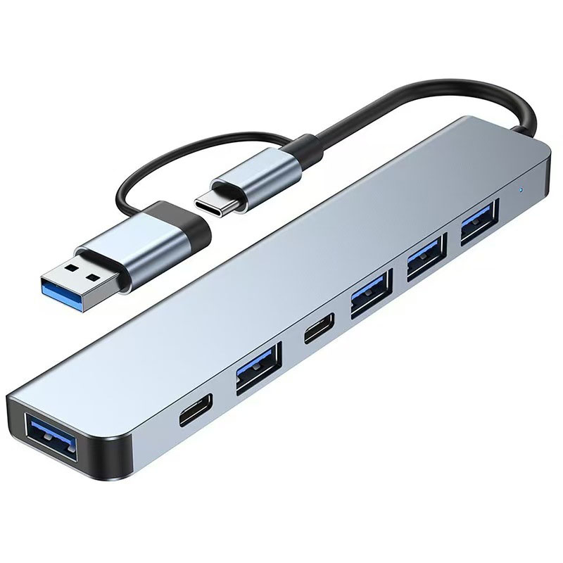 Laptop Accessories And Gadgets - 7 Ports USB A C Hub