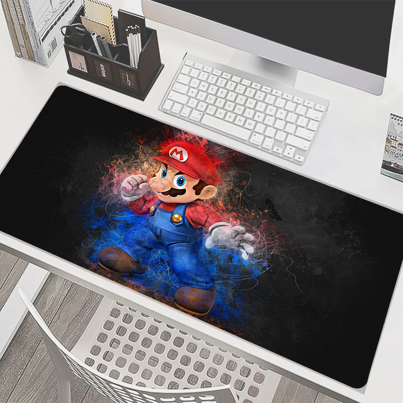 Laptop Accessories And Gadgets - 90x40cm Mouse Pad M-Mario Anime Gamer