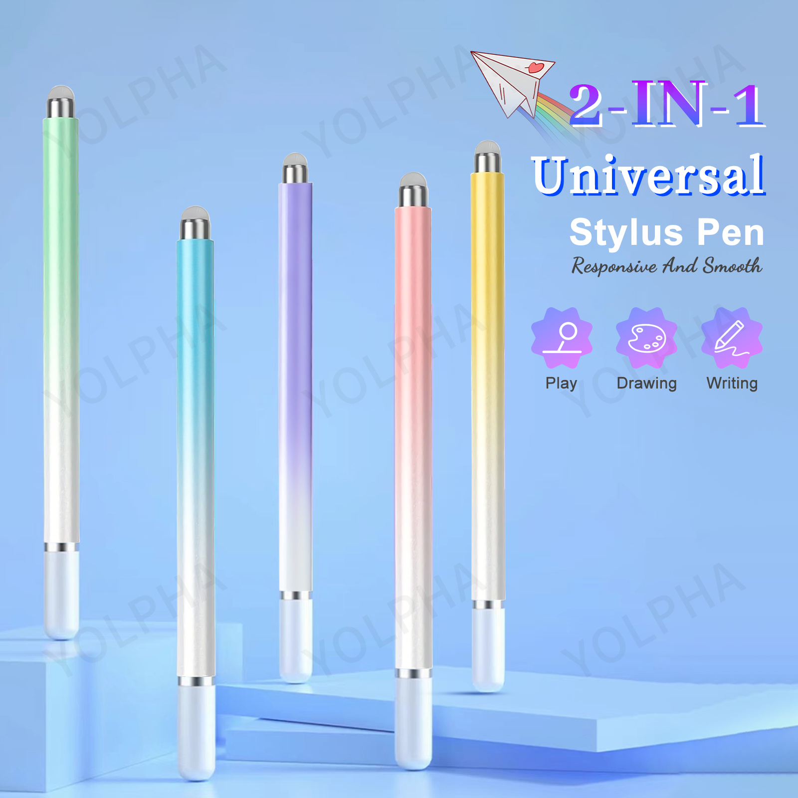 Laptop Accessories 2022 - 2 in 1 Universal Stylus Pen