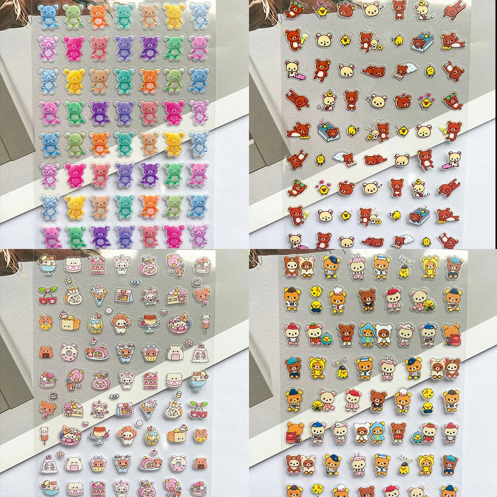 Laptop Accessories Decoration - Pvc Super Mini Pink Rilakkuma Poster