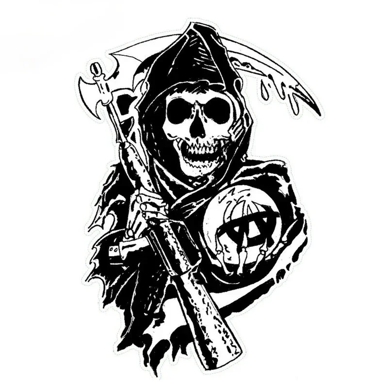 Laptop Accessories Decoration - Car Sticker Sons of Anarchy Anime