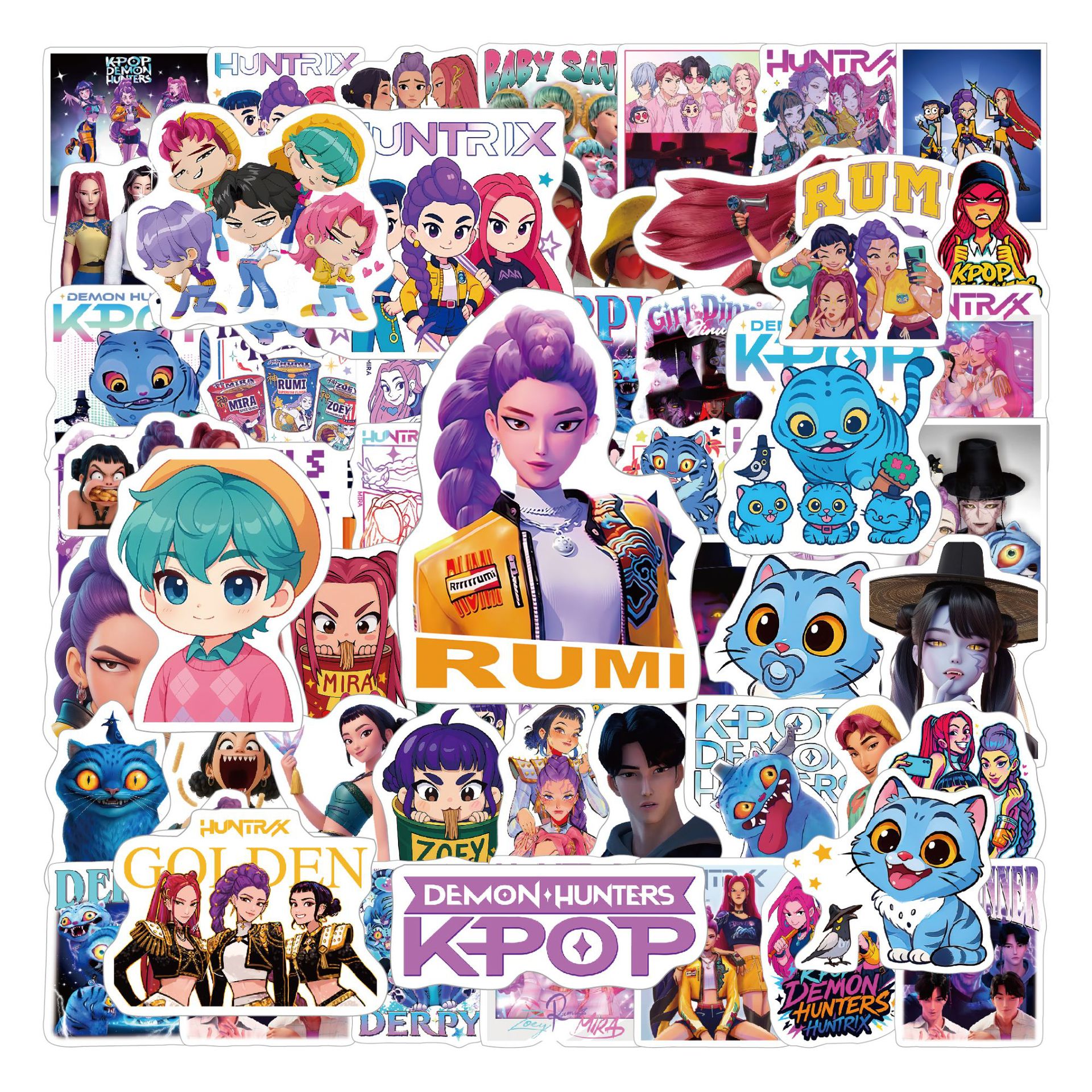Laptop Accessories And Parts - New 55PCS/100PCS/110PCS New Movie Stickers DIY