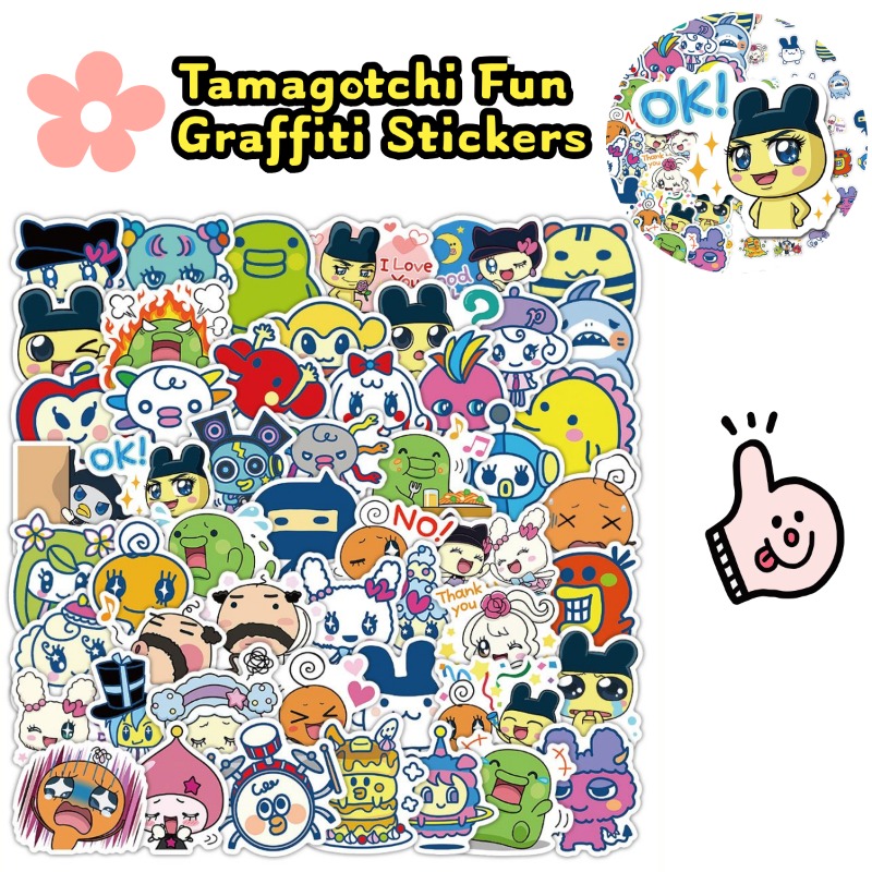 Laptop Accessories And Parts - Japanese Tamagotchi Stickers Electronic Pet Mametchi
