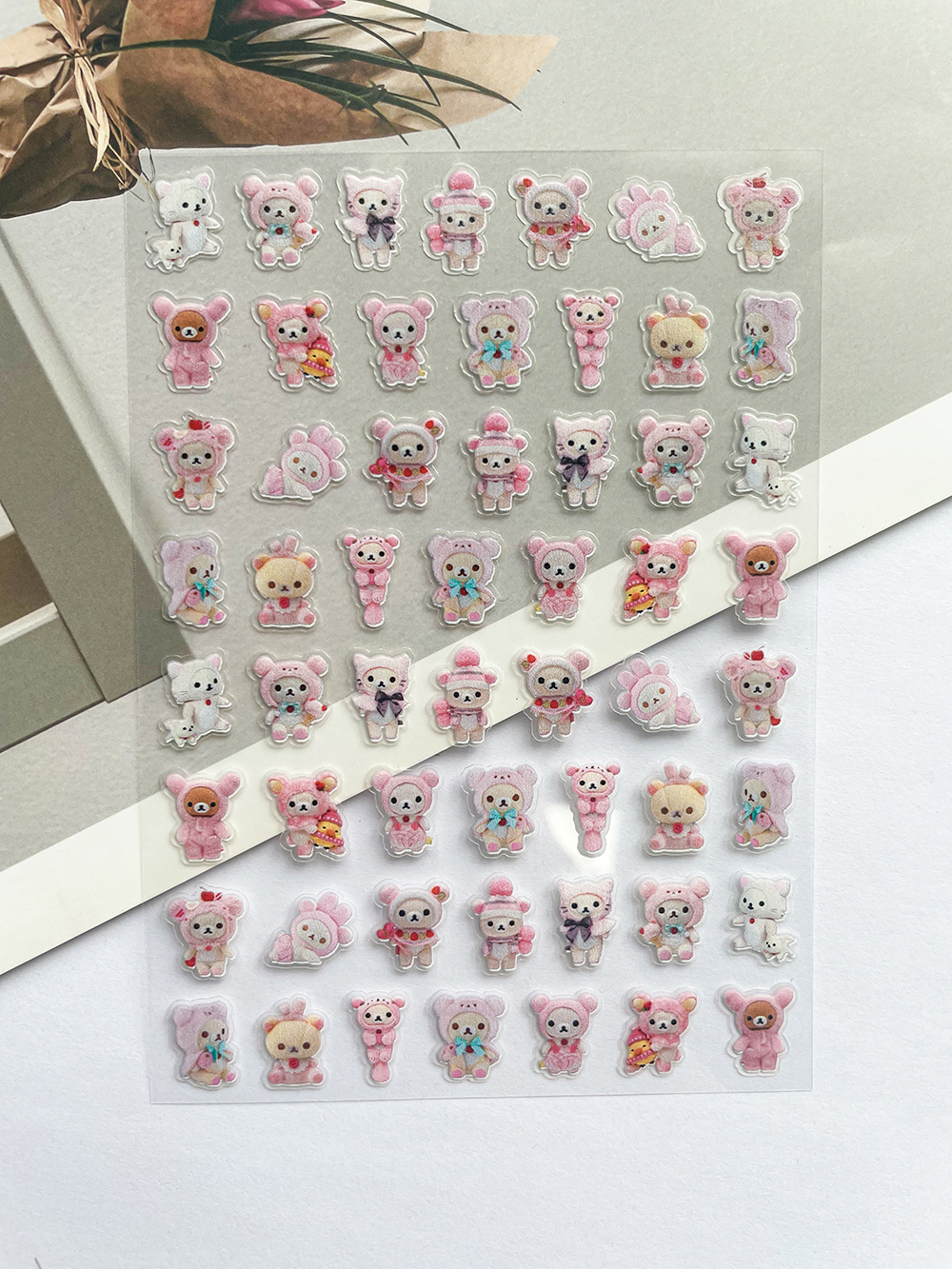 Laptop Accessories Decoration - Mini Kawaii Rilakkuma Pvc Poster Goods