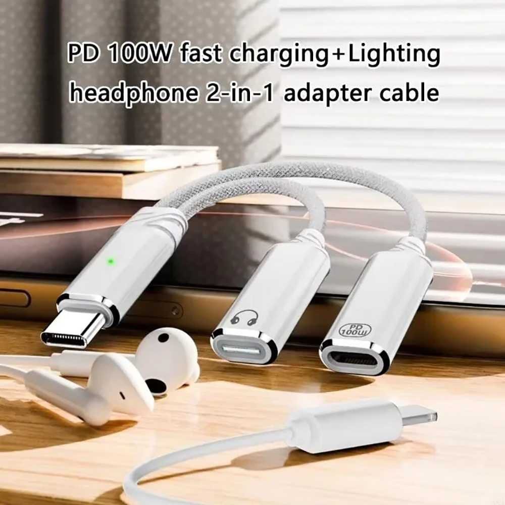 USB C Splitter 2 in 1 Headphon - đánh giá và giá Laptop Accessories And Gadgets