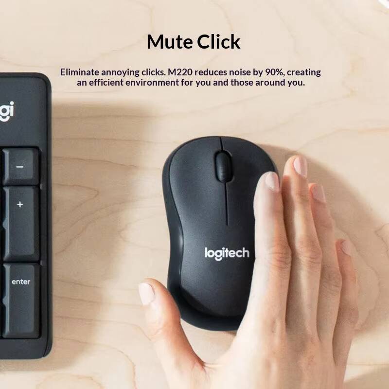 Logitech M220 Silent Wireless  - đánh giá và giá Laptop Accessories That You Need
