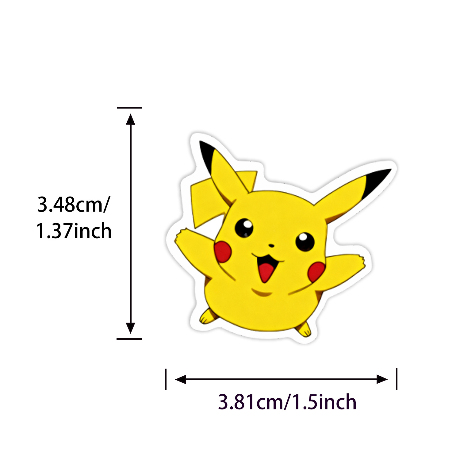 100/200pcs Pokemon Anime Stick - đánh giá và giá Laptop Accessories And Parts