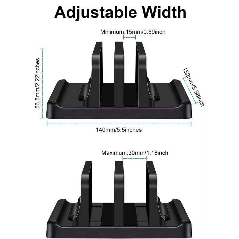Vertical Laptop Stand Plastic  - đánh giá và giá Laptop Accessories And Gadgets