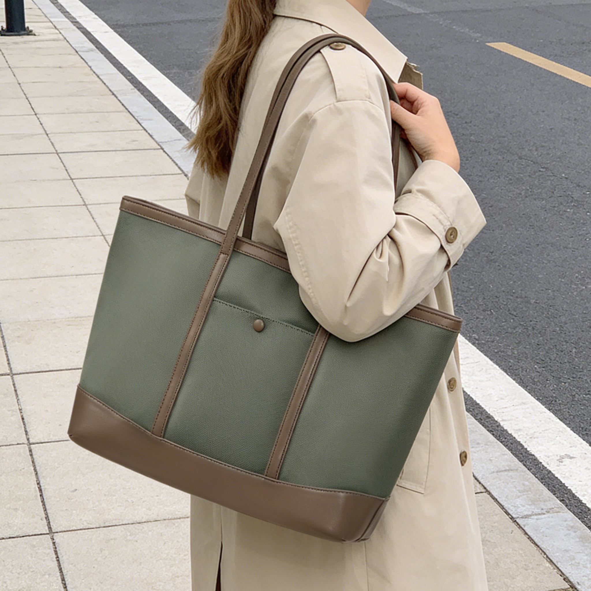 Women Large Shoulder Bag, Zipp - đánh giá và giá Laptop Accessories Travel Case