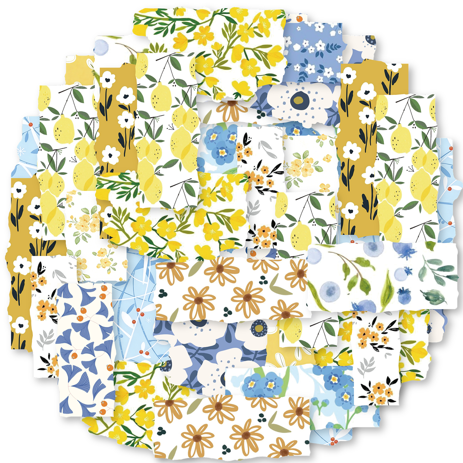 Etori Life Floral Theme Washi  - đánh giá và giá Yellow Laptop Accessories