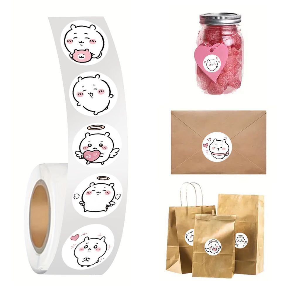 jiyi Stickers Roll 500 Pcs Kaw - đánh giá và giá Laptop Accessories Decoration