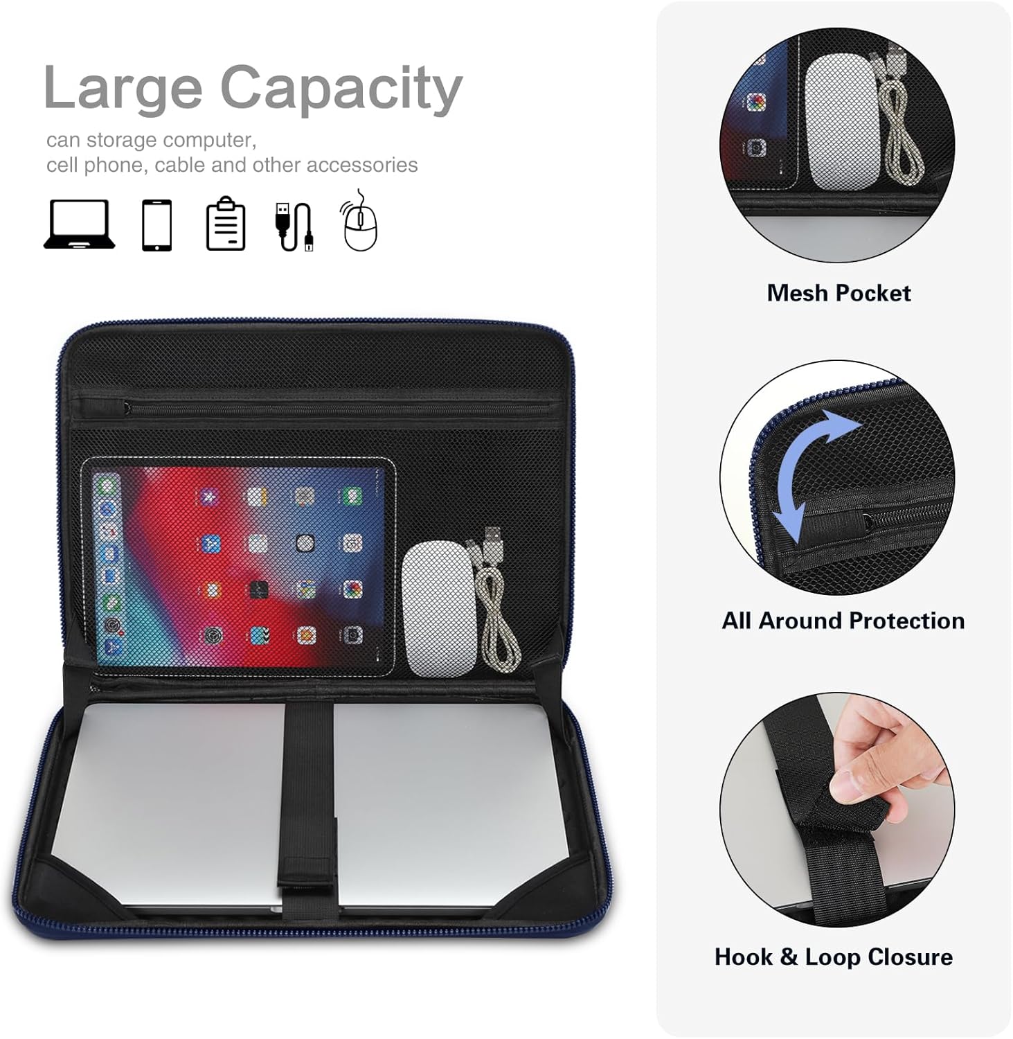 13 14 15.6 17 inch Laptop Slee - đánh giá và giá Laptop Accessories Travel Case
