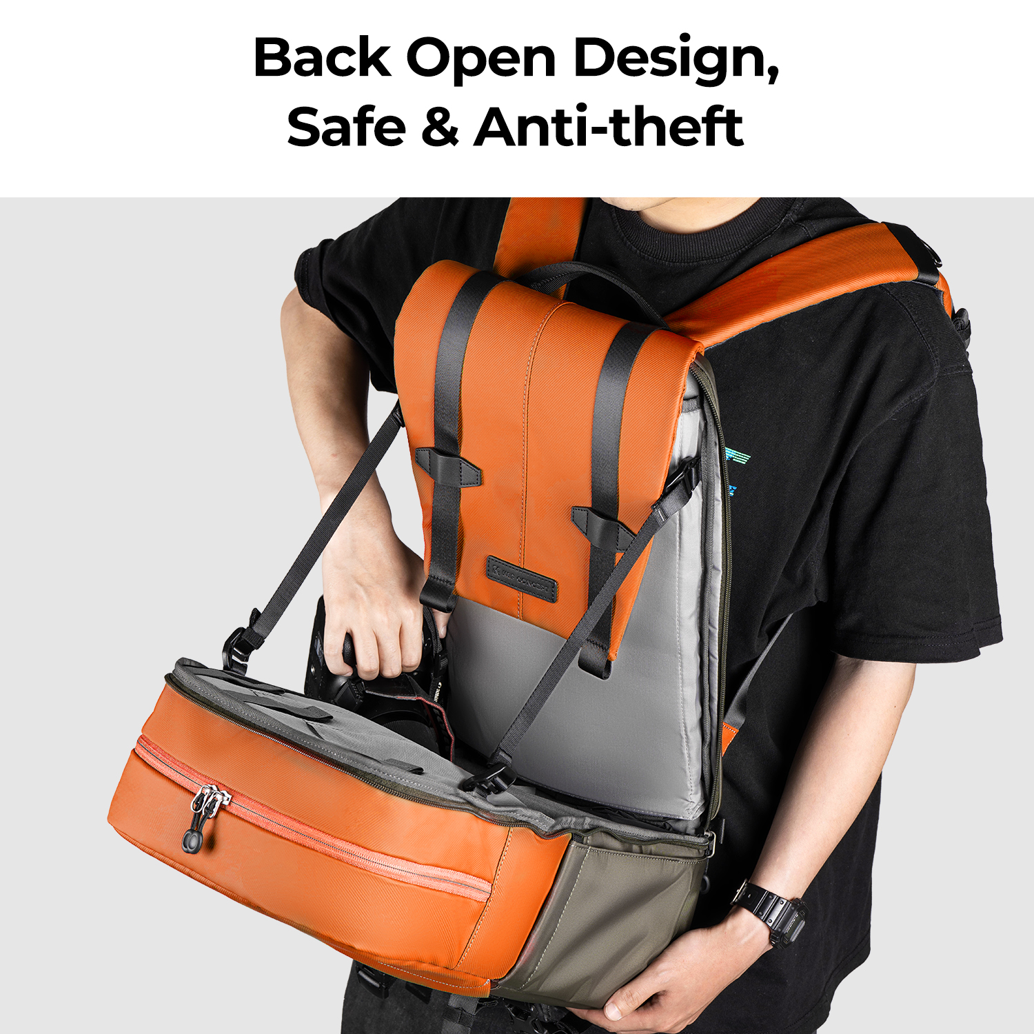 K&F CONCEPT Camera Backpack Tr - đánh giá và giá Laptop Accessories Travel Case