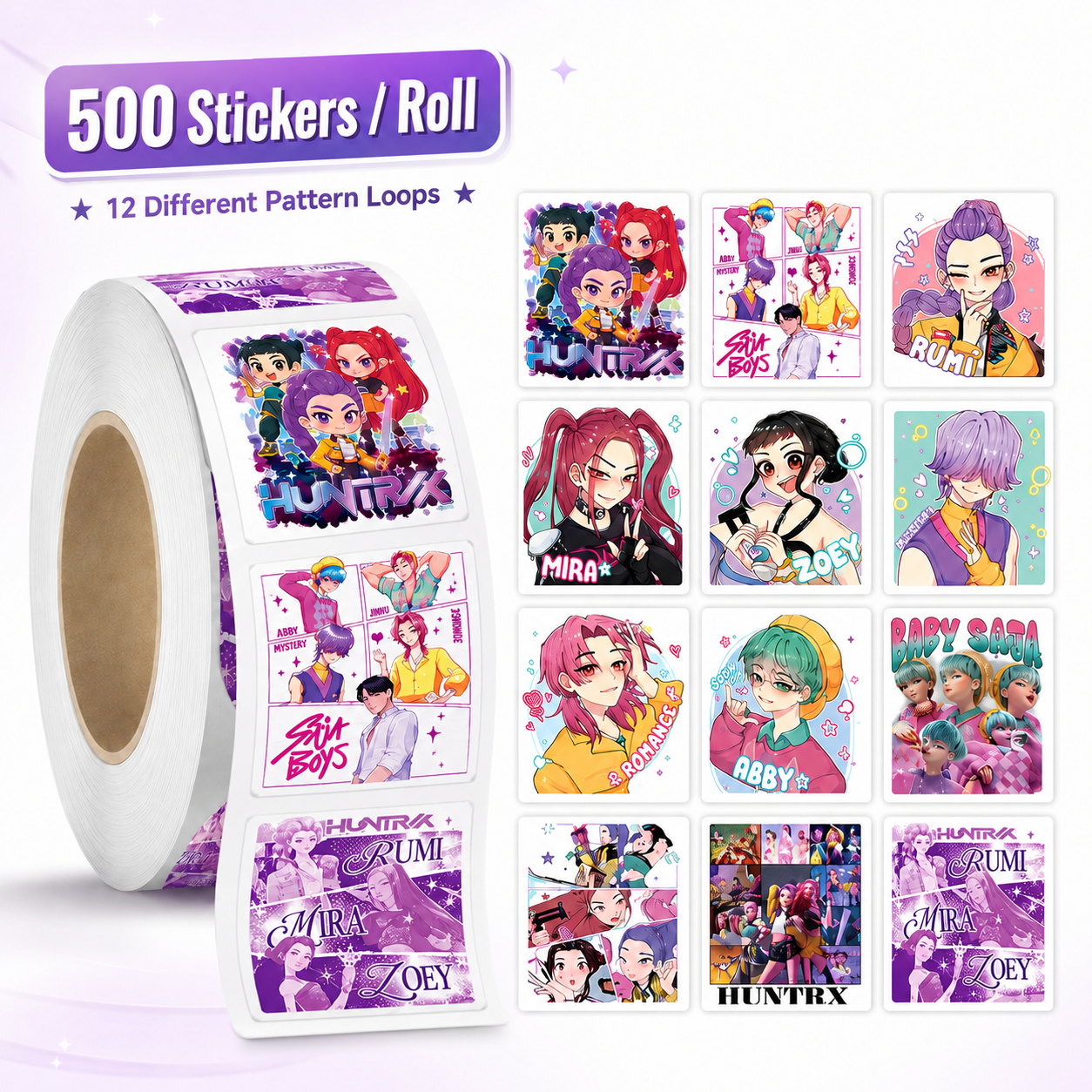500pcs Kpop Stickers Waterproo - đánh giá và giá Laptop Accessories Decoration