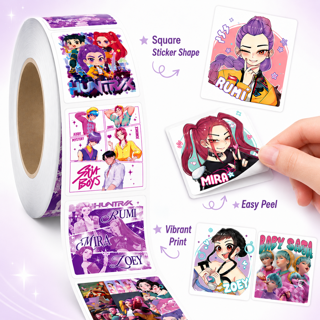 500pcs Kpop Stickers Waterproo - đánh giá và giá Laptop Accessories Decoration