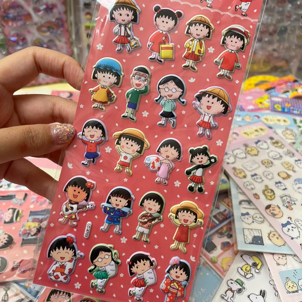 Chibi Maruko-Chan Three-Dimens - đánh giá và giá Laptop Accessories Decoration
