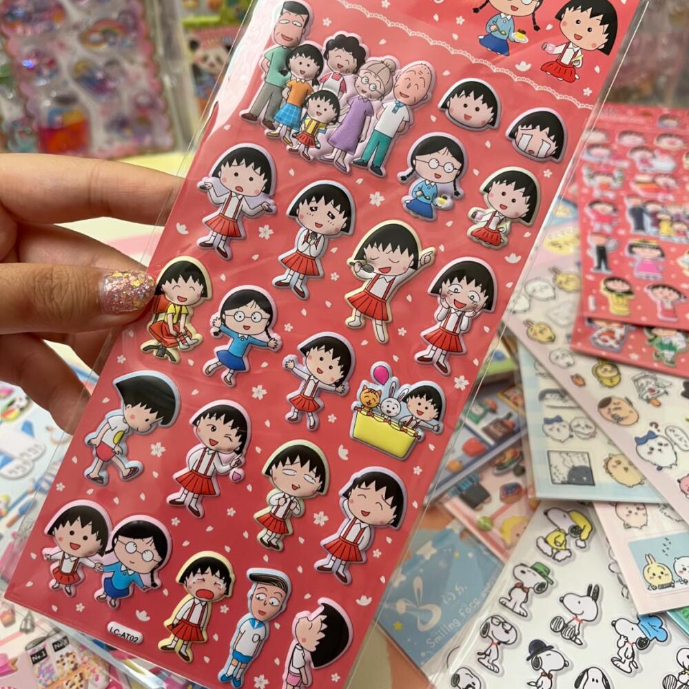 Chibi Maruko-Chan Three-Dimens - đánh giá và giá Laptop Accessories Decoration
