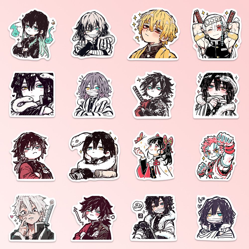 55PCS Demon Slayer Kamado Tanj - đánh giá và giá Laptop Accessories Decoration