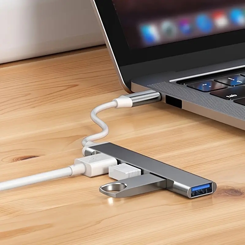 4 Port Multi Splitter Type C H - đánh giá và giá Laptop Accessories That You Need