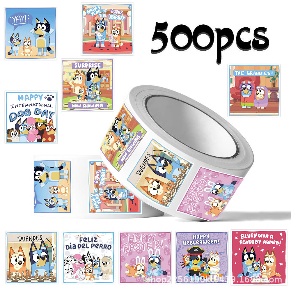Wholesale 500Pcs/Roll Bluey St - đánh giá và giá Laptop Accessories Decoration