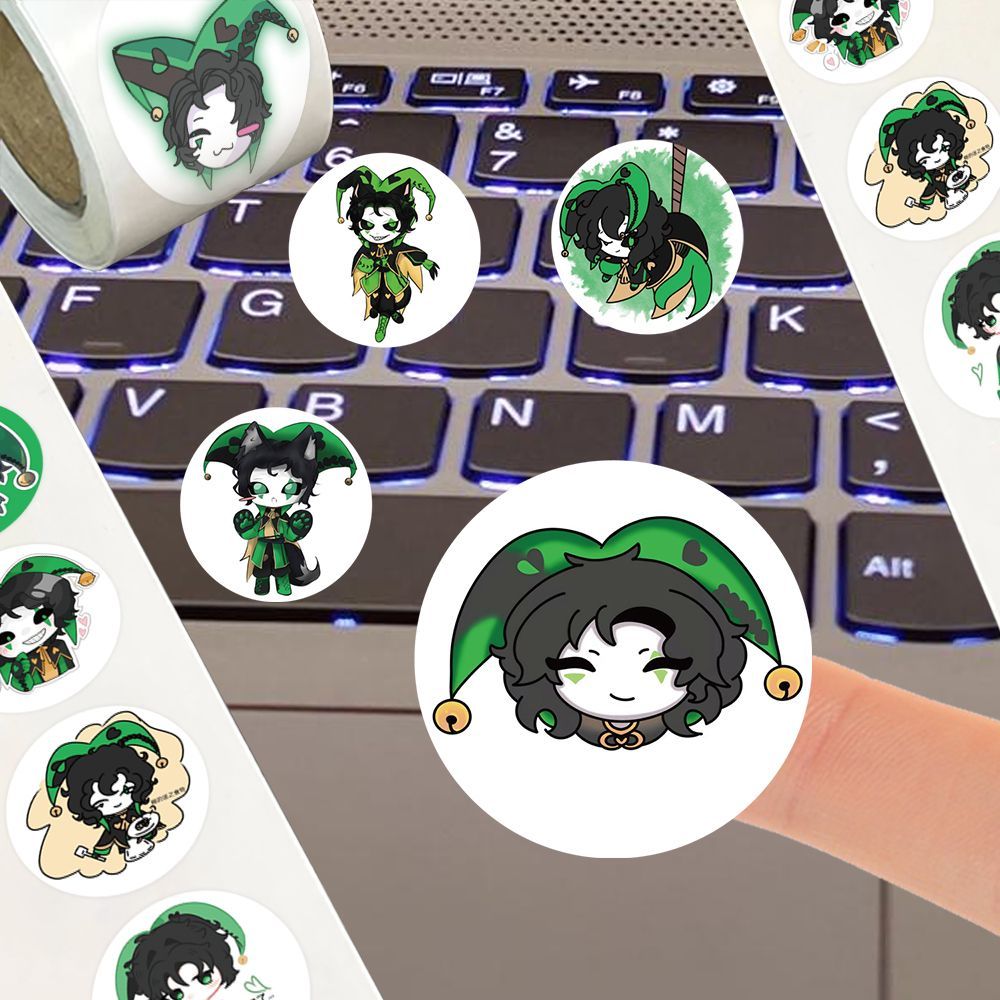 500Pc/Roll Anime The Freak Cir - đánh giá và giá Laptop Accessories Decoration