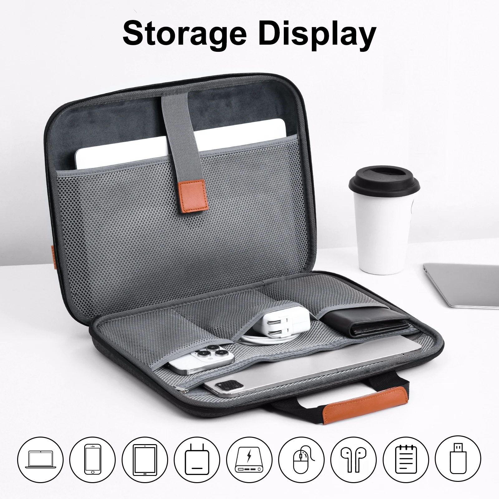 Eary Laptop Bags for 13.3-16.2 - đánh giá và giá Laptop Accessories Travel Case