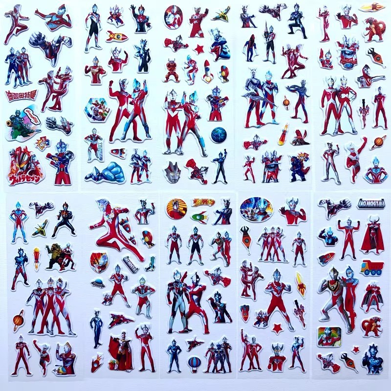 10pcs Cartoon Ultraman 3D Bubb - đánh giá và giá Laptop Accessories And Parts