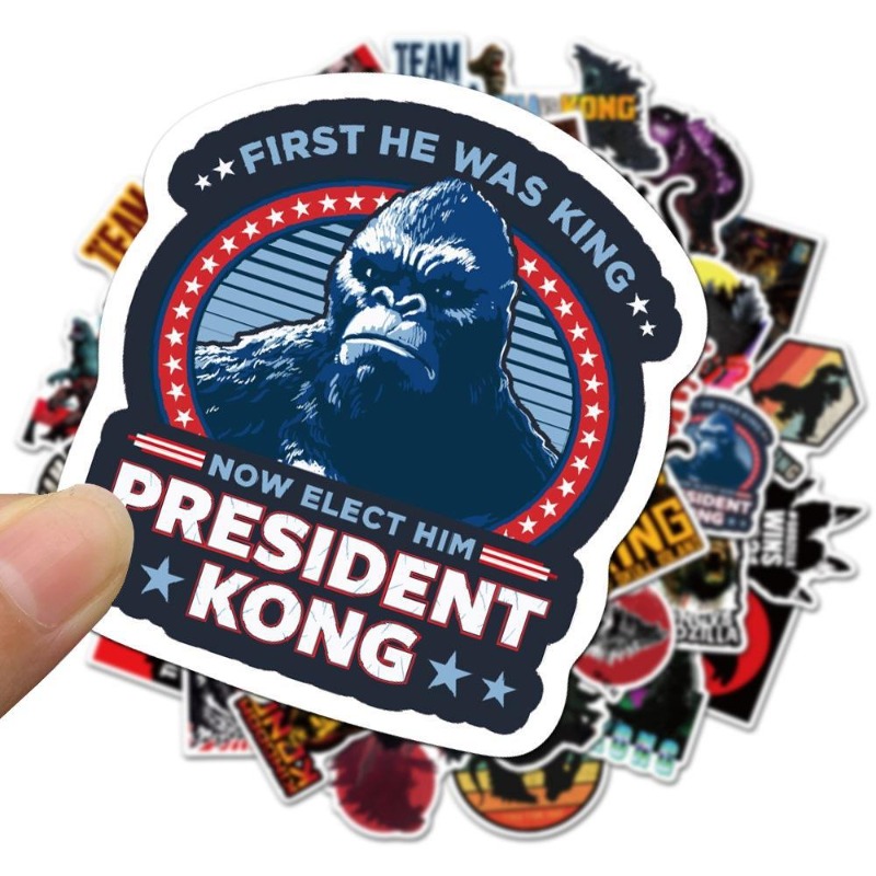 50pcs/set Movies Godzilla Vs.  - đánh giá và giá Laptop Accessories Decoration